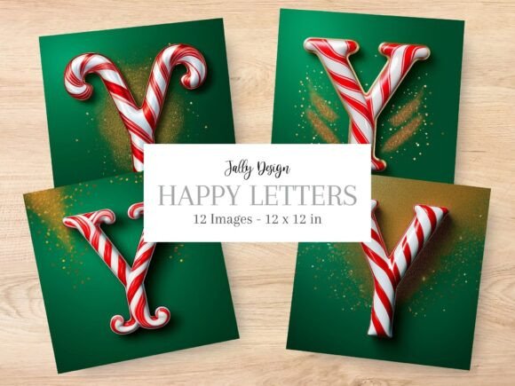 Christmas Decorative Alphabet: Letter Y Guide
