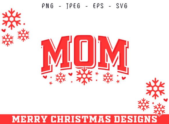 Elevate Your Holiday Crafts with Premium Mom Christmas Decorative SVG Designs