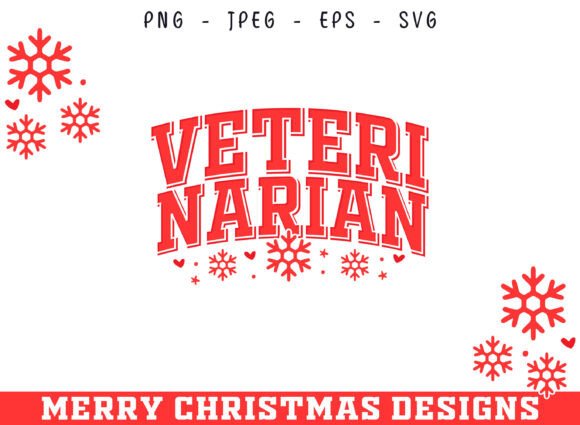 Elevate Your Holiday Merchandise with Professional Veterinarian Christmas SVG Designs