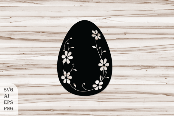 Elevating Creative Projects with Easter Eggs Featuring Decorative Flowers