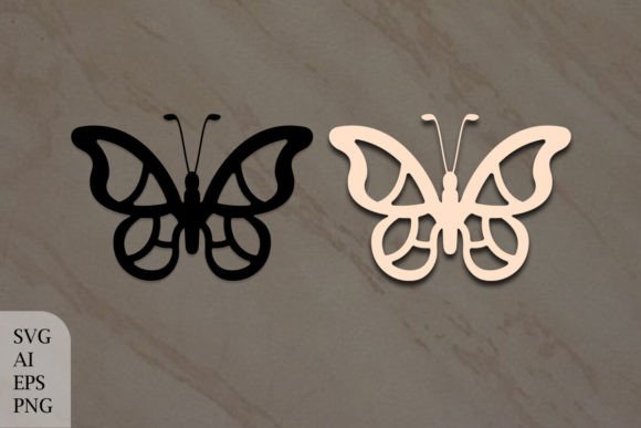 Elevating Creative Projects with the Decorative Abstract Turtle Butterfly Design