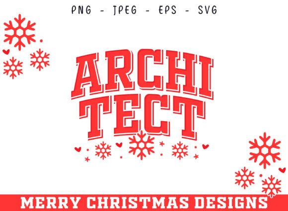 Elevating Holiday Branding with Architect Christmas Decorative SVG Designs