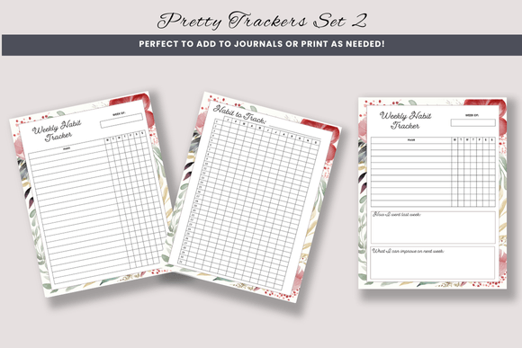 Evaluating Decorative Trackers Set 2 for Custom Planning Systems