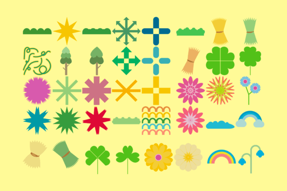 Evaluating the 40 Cute Flower Decorative Element Vector Collection for Professional Design Workflows
