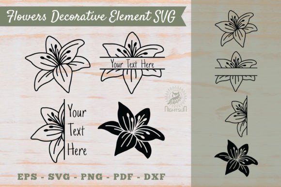 Flowers Decorative Element SVG 7: A Creative Guide