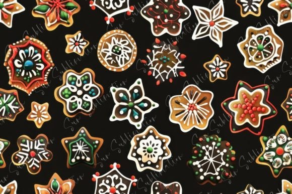 Integrating Decorative Christmas Cookies Seamless Patterns into Professional Holiday Workflows