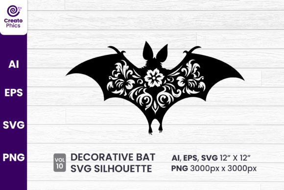 Mastering Your Halloween Projects with Decorative Bat Silhouette Sublimation 10