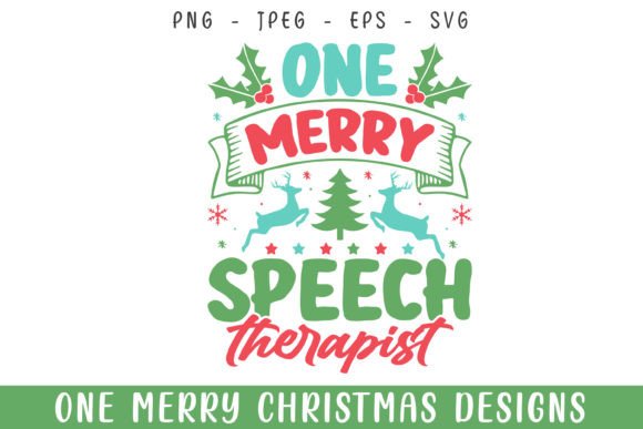One Merry Therapist Christmas Decorative Ideas
