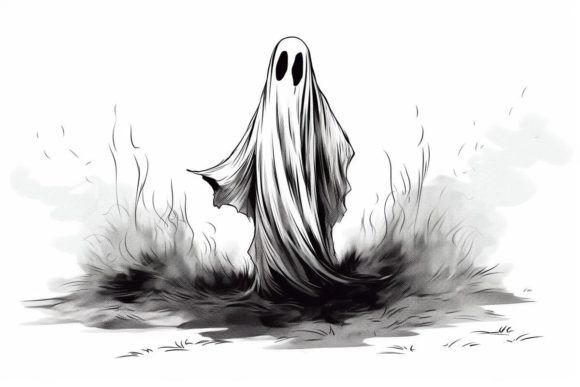 Strategic Application of Macabre Illustration Decorative Clipart for Distinctive Branding
