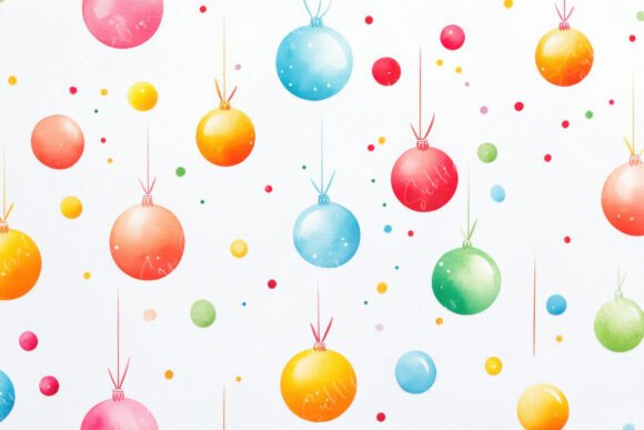 Vibrant Colorful Decorative Ornaments for Festive Design